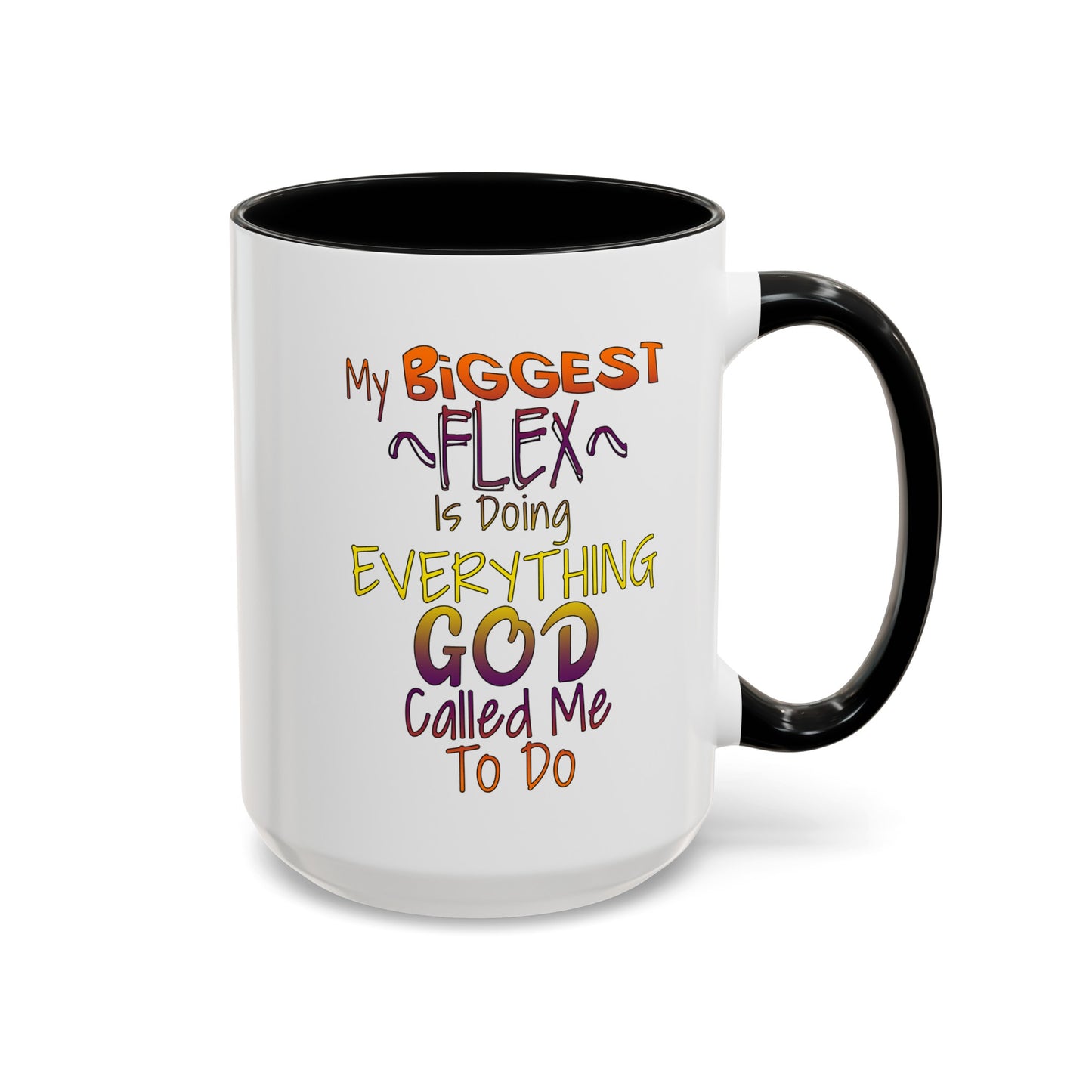Biggest Flex-Accent Coffee Mug (11, 15oz)