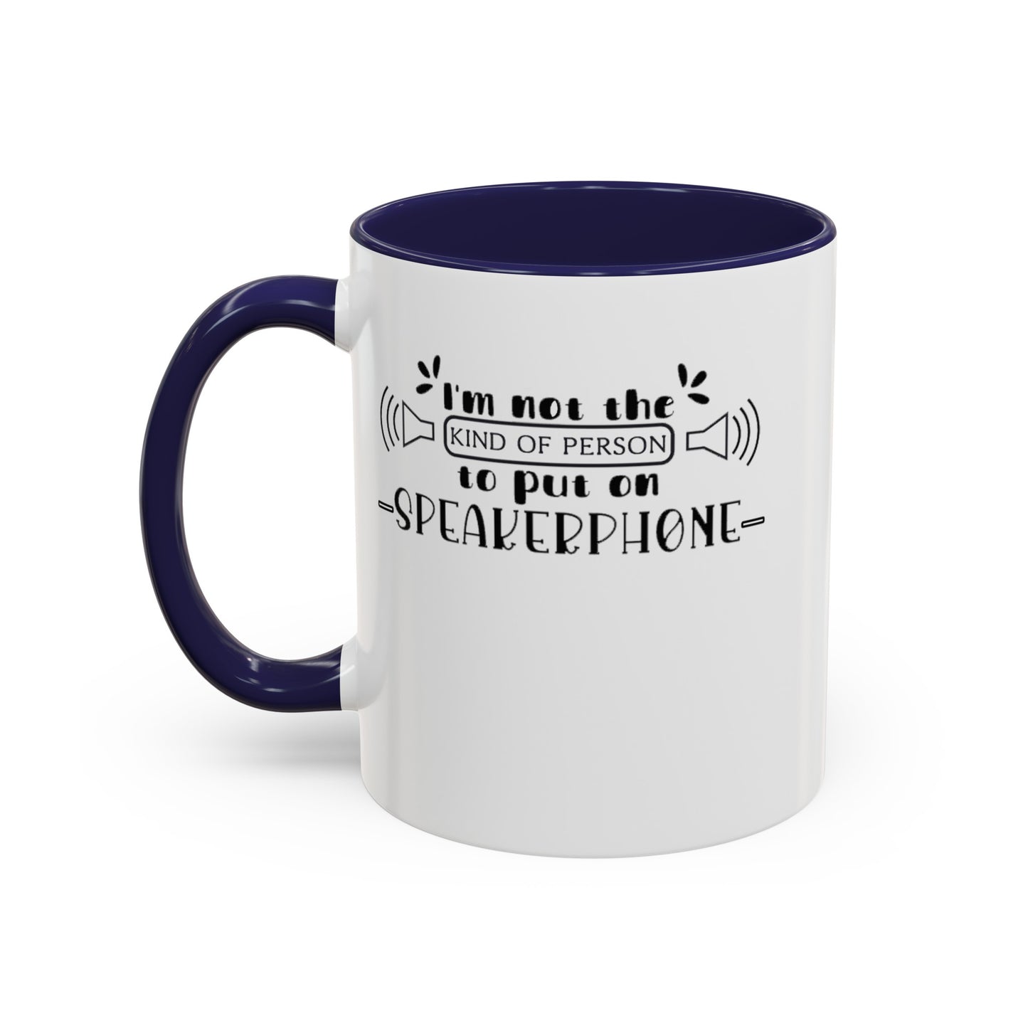Speakerphone-Accent Coffee Mug (11, 15oz)