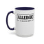 Allergic to Negative Energy-Accent Coffee Mug (11, 15oz)