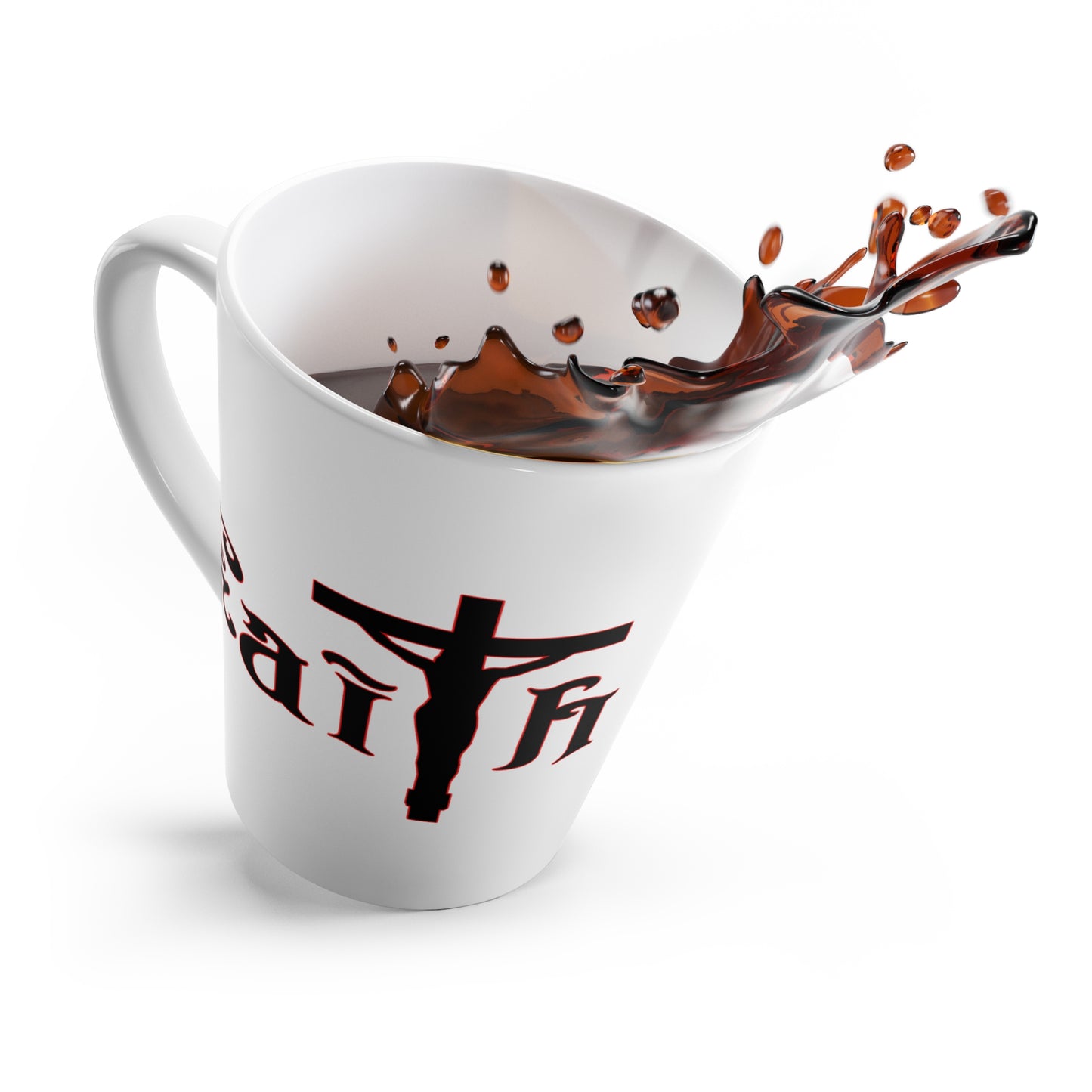 Faith-Latte Mug, 12oz