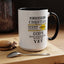 Christian Under Construction-Accent Coffee Mug (11, 15oz)