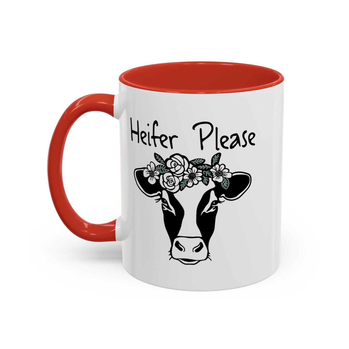 Heifer Please-Accent Coffee Mug (11, 15oz)