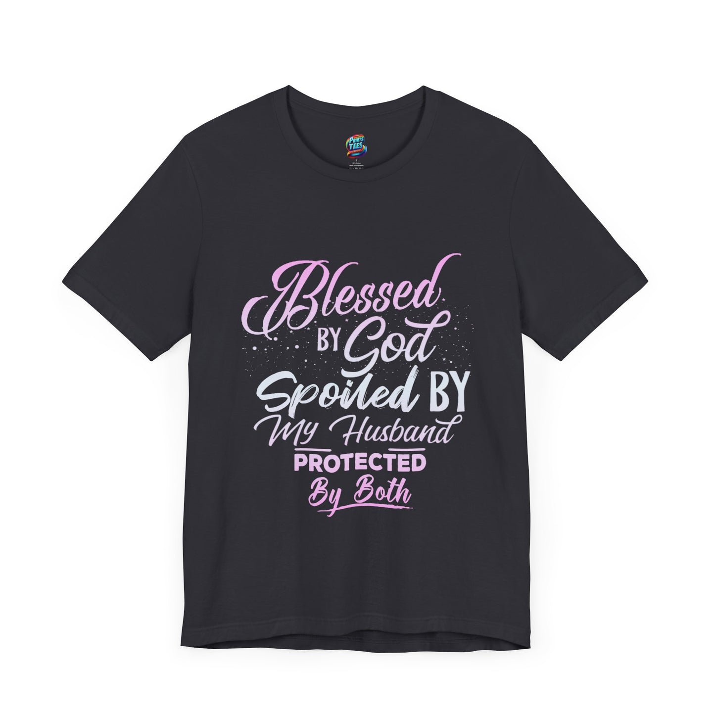 Blessed & Spoiled Gradient-Jersey Knit T-Shirt