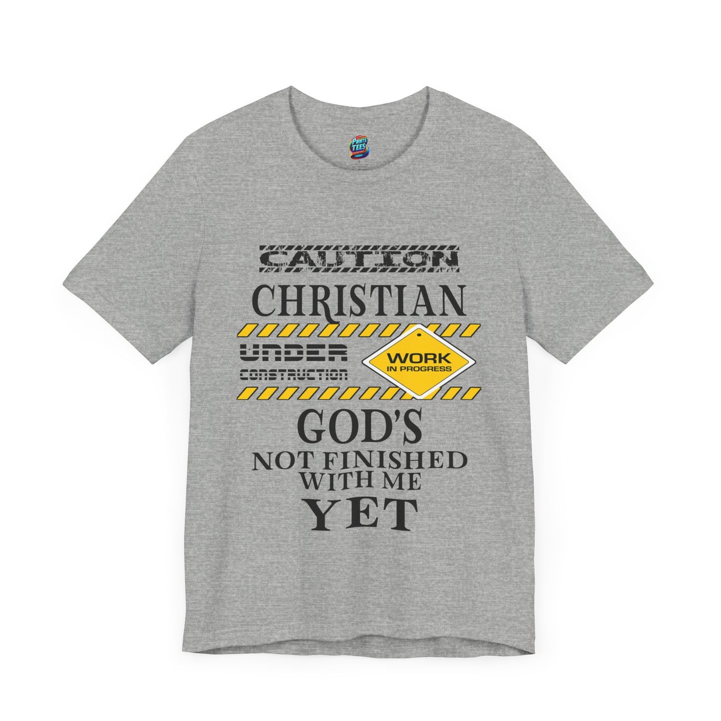 Christian Under Construction-Jersey Knit T-Shirt