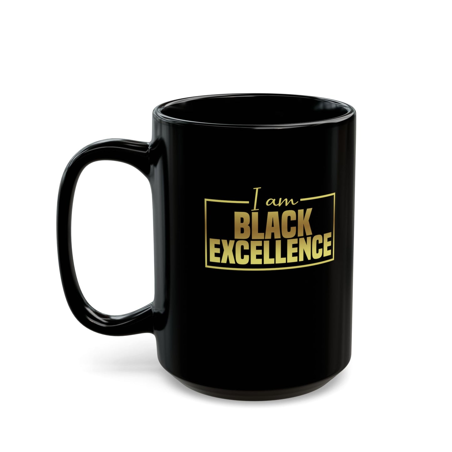 Black Excellence-Black Mug (11oz, 15oz)