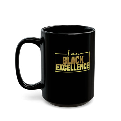 Black Excellence-Black Mug (11oz, 15oz)