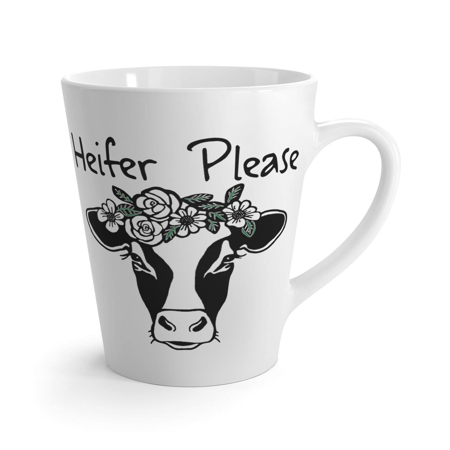 Heifer Please-Latte Mug, 12oz