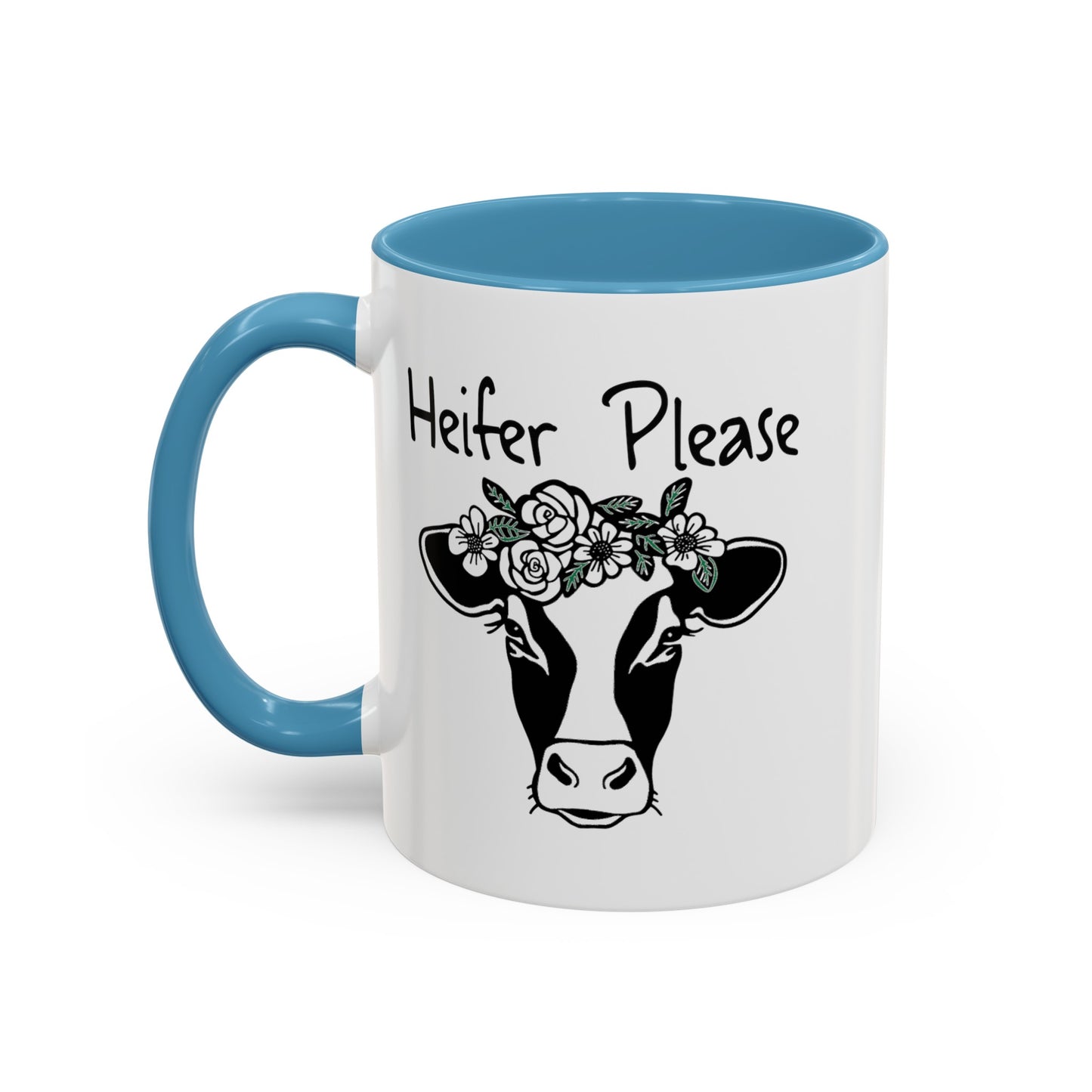 Heifer Please-Accent Coffee Mug (11, 15oz)
