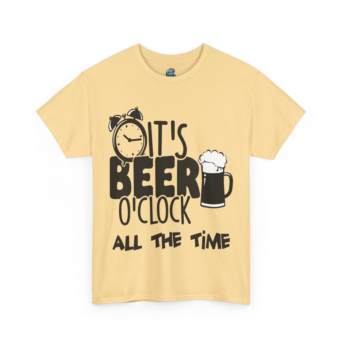 Beer O'Clock-Heavy Cotton Classic Tee