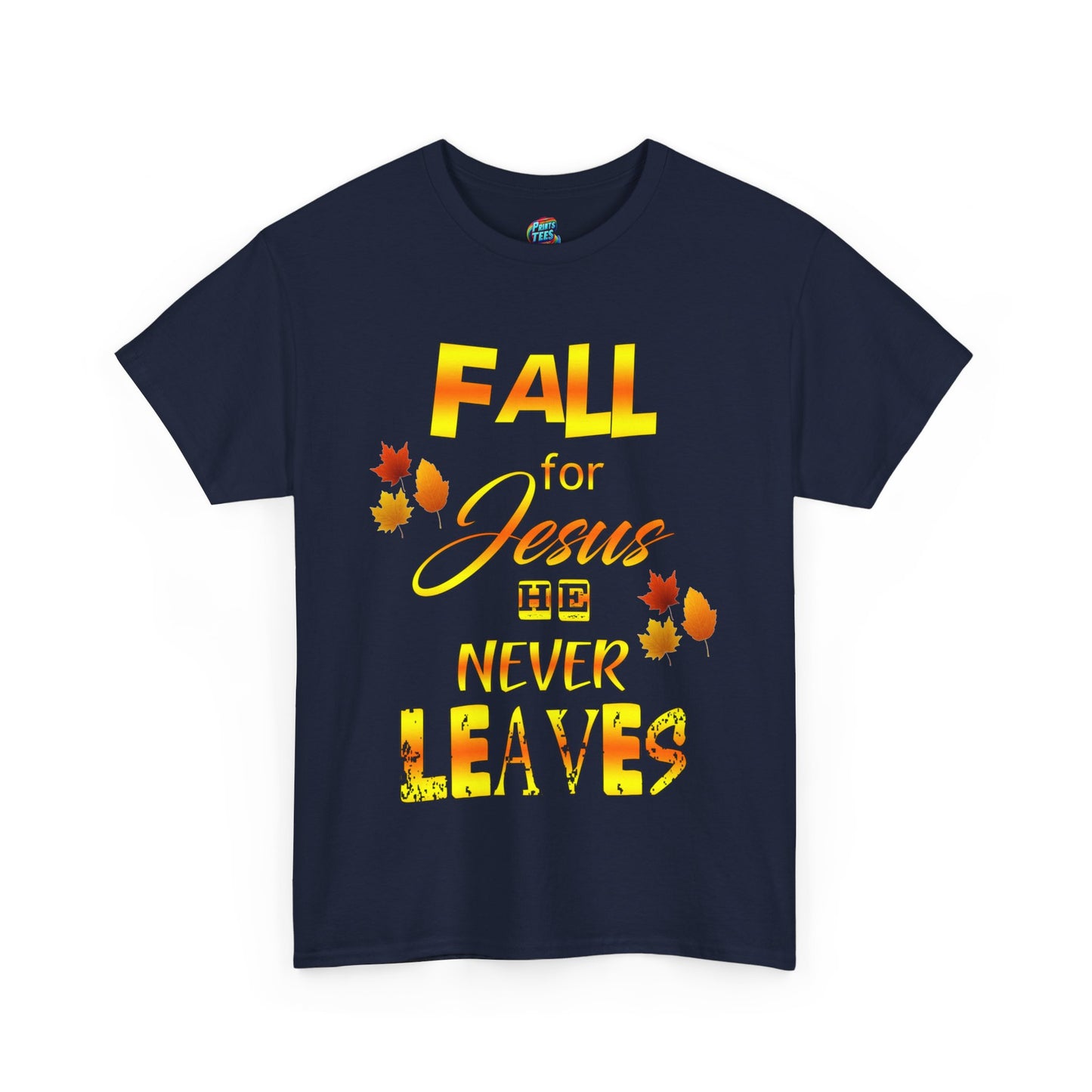 Fall For Jesus-Heavy Cotton Classic Tee