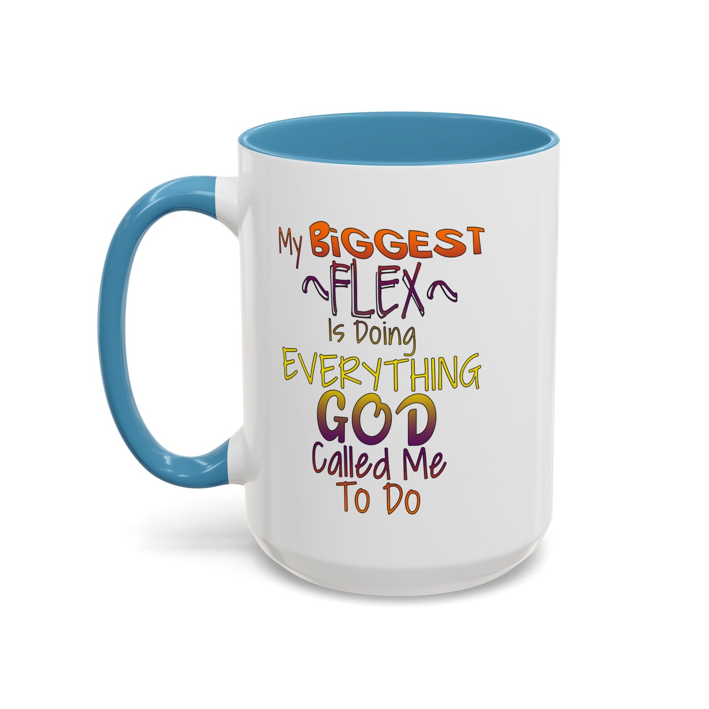 Biggest Flex-Accent Coffee Mug (11, 15oz)