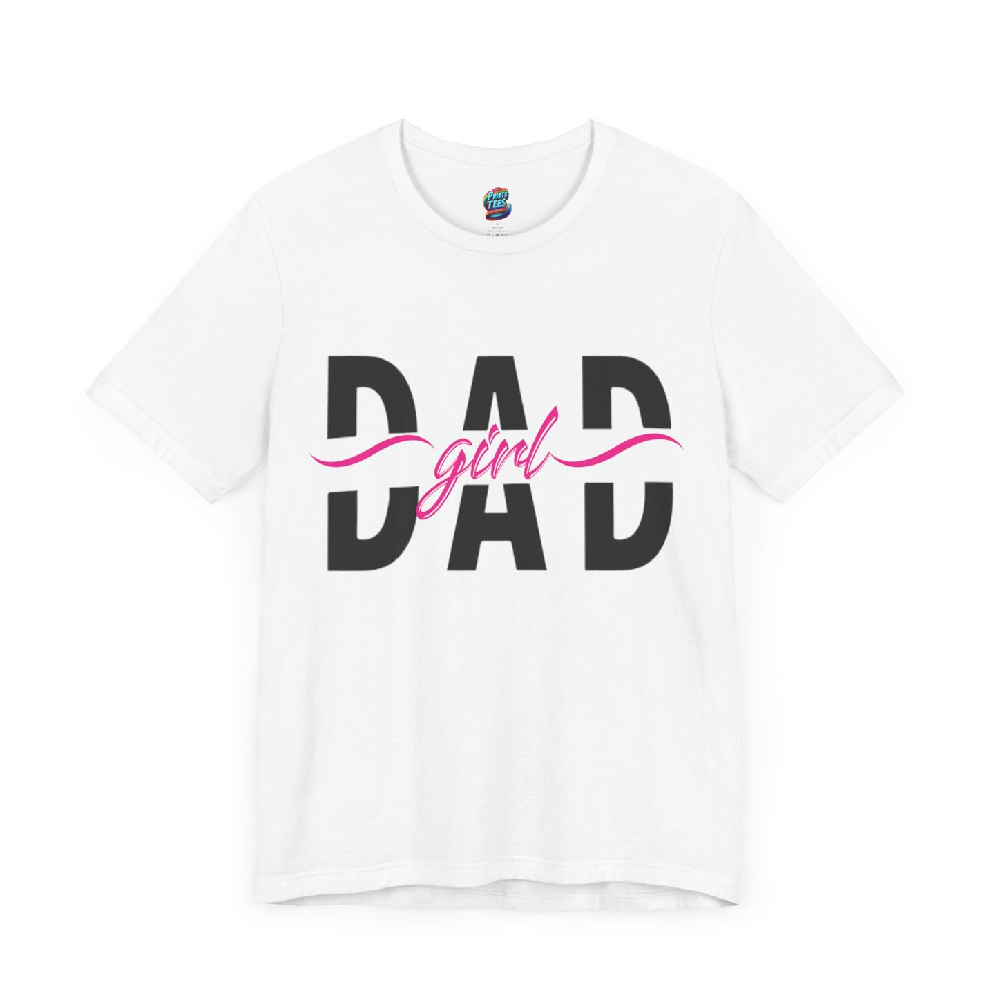 Dad Girl-Jersey Knit T-Shirt