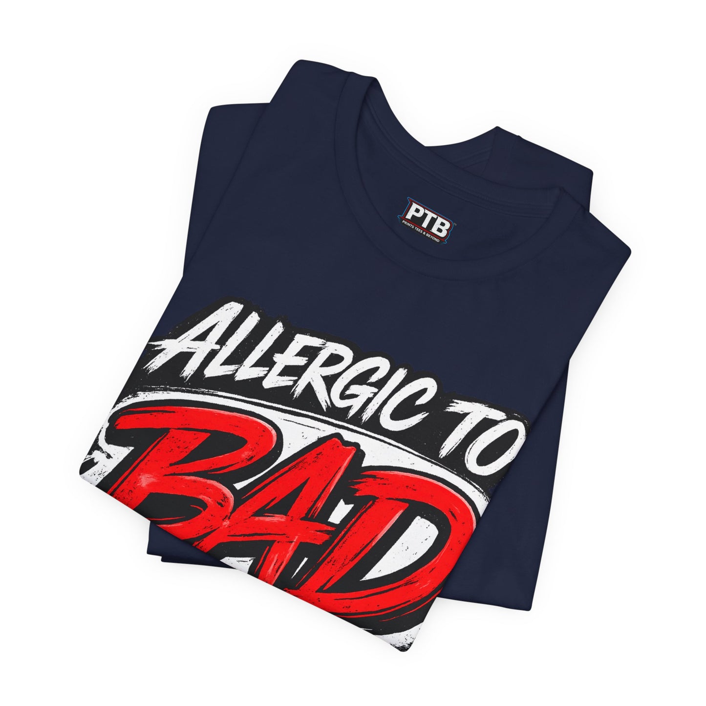 Allergic To Bad Energy-Premium Jersey Tee