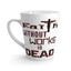 Faith without Works-Latte Mug, 12oz