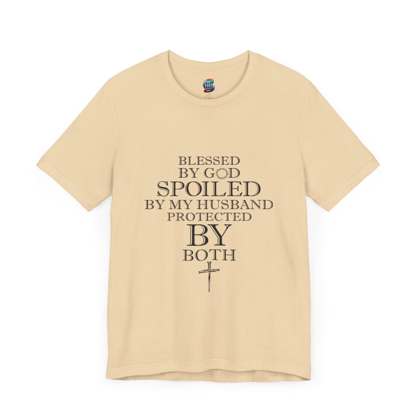 Blessed & Spoiled-Jersey Knit T-Shirt