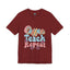 Coffee-Teach-Repeat-Jersey Knit T-Shirt