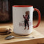 Standing on Business-Dreads-Accent Coffee Mug (11, 15oz)