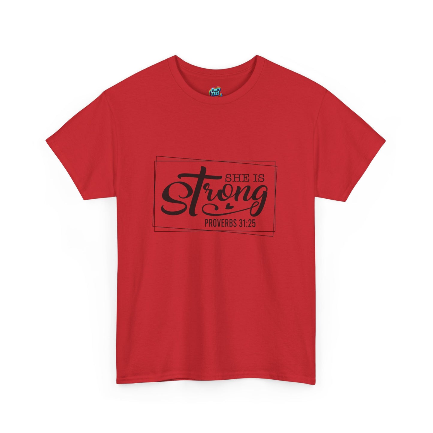 She is Strong-Heavy Cotton Classic Tee