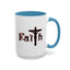 Faith-Accent Coffee Mug (11, 15oz)