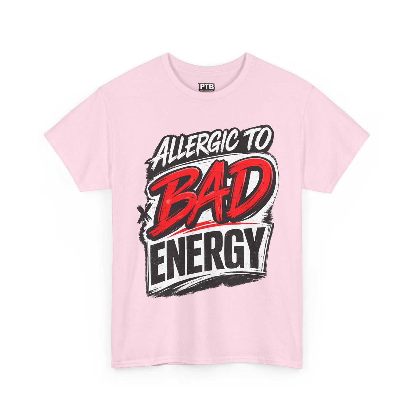 Allergic to Bad Energy-Graphic Classic T-Shirt