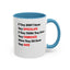 They Don't Know-Accent Coffee Mug (11, 15oz)