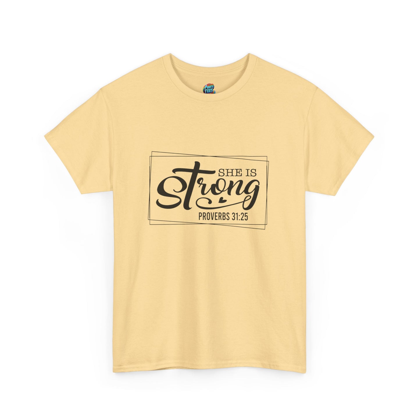 She is Strong-Heavy Cotton Classic Tee