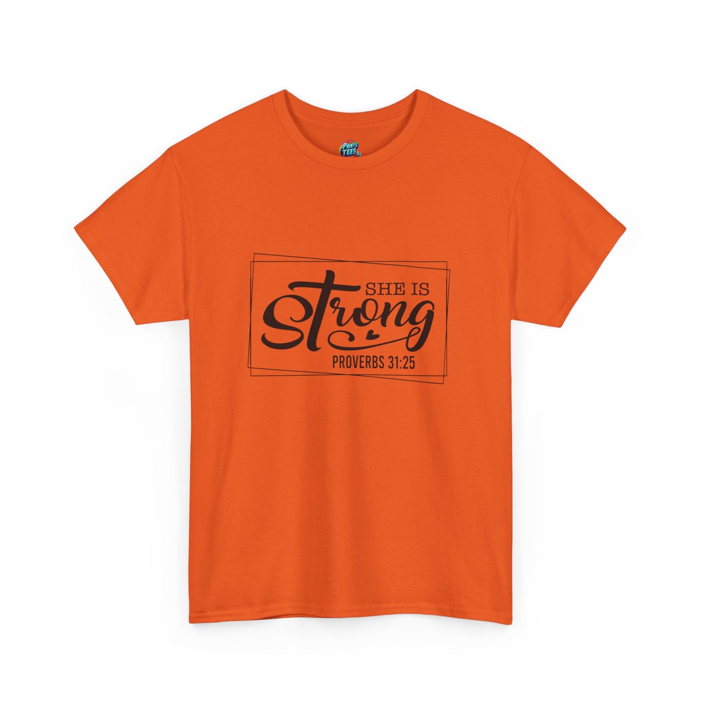 She is Strong-Heavy Cotton Classic Tee
