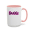 Baddie Gradient-Accent Coffee Mug (11, 15oz)