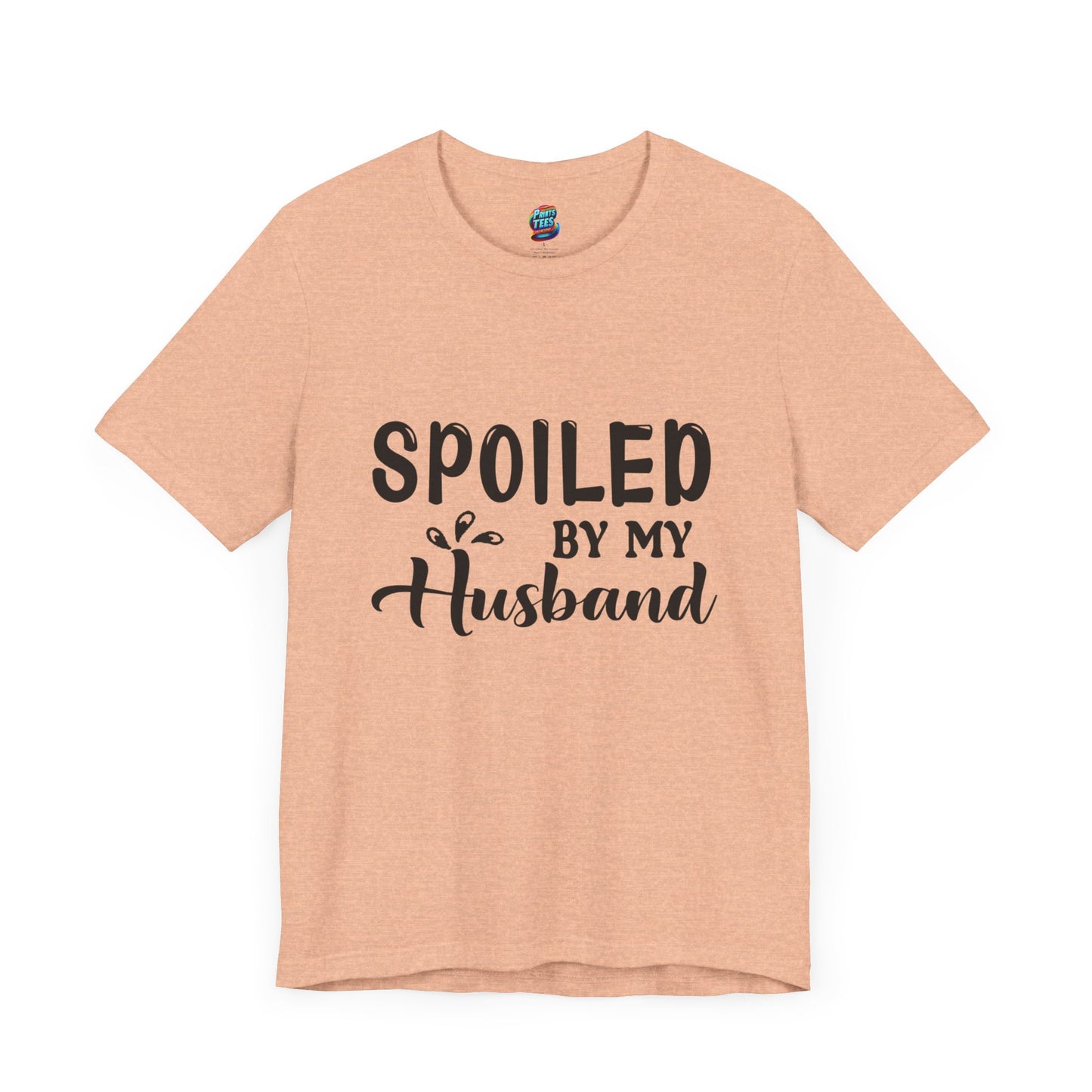 Spoiled by Husband-Jersey Knit T-Shirt