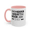 Know Your Worth-Accent Coffee Mug (11, 15oz)