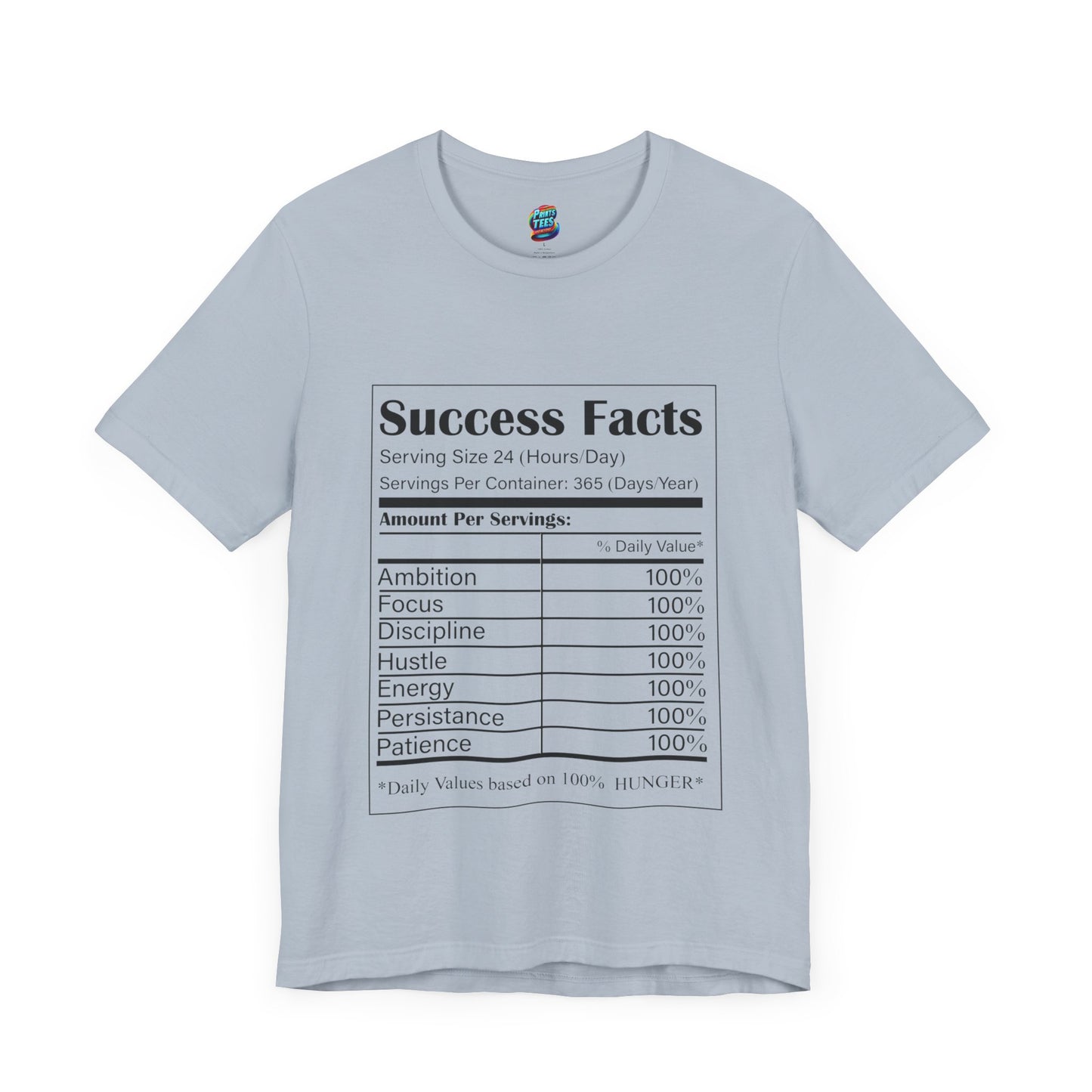 Success Facts-Jersey Knit T-Shirt