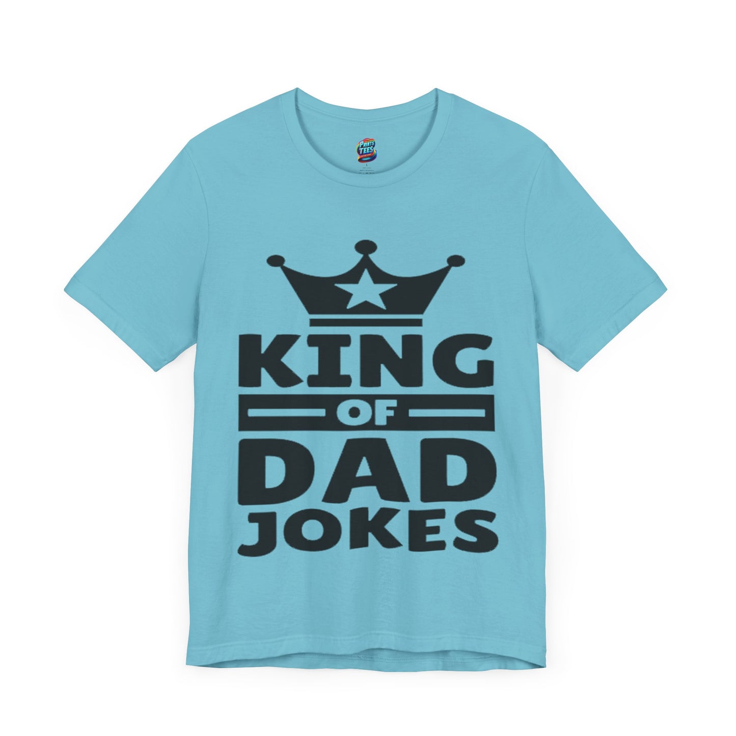 King of Dad Jokes-Jersey Knit T-Shirt