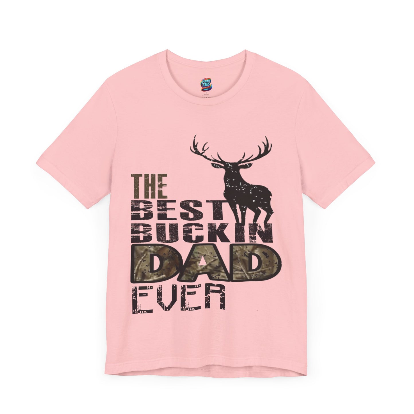 Best Buckin'Dad-Jersey Knit T-Shirt