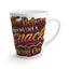 A Snack-Funny Latte Mug, 12oz