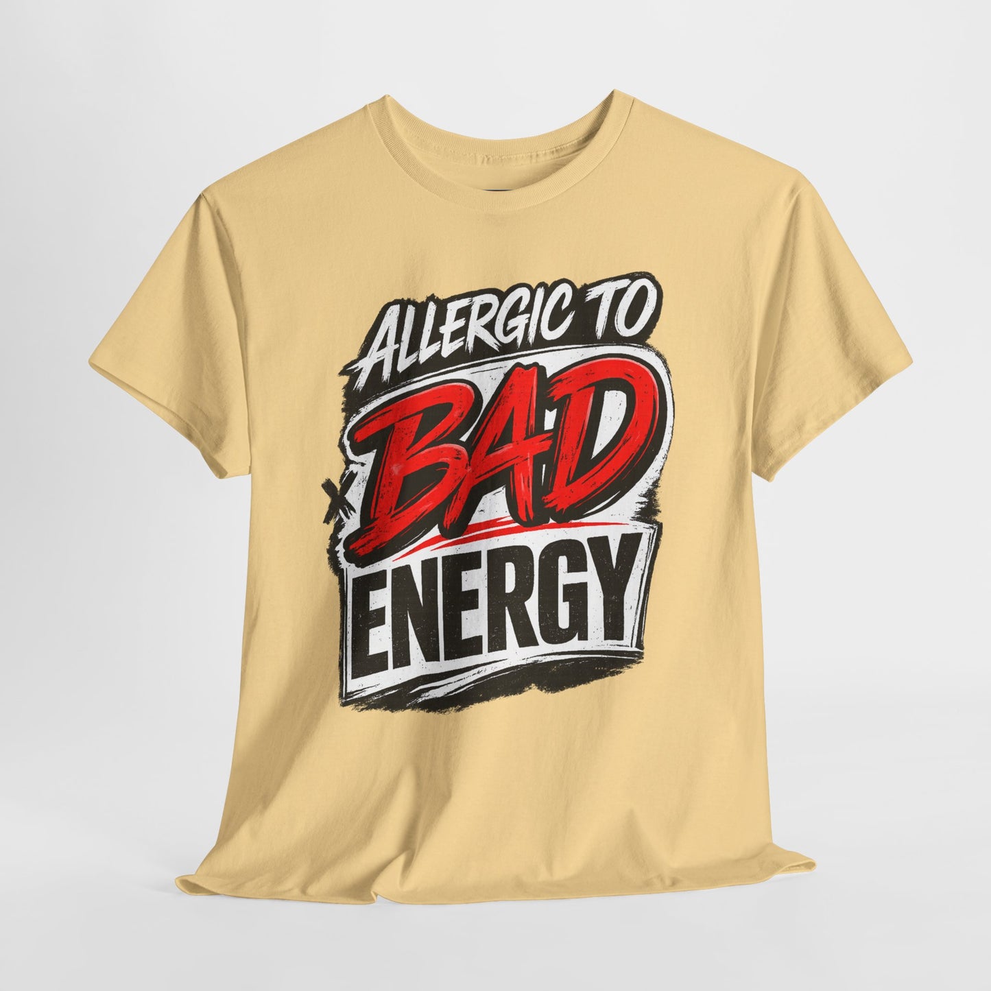 Allergic to Bad Energy-Graphic Classic T-Shirt
