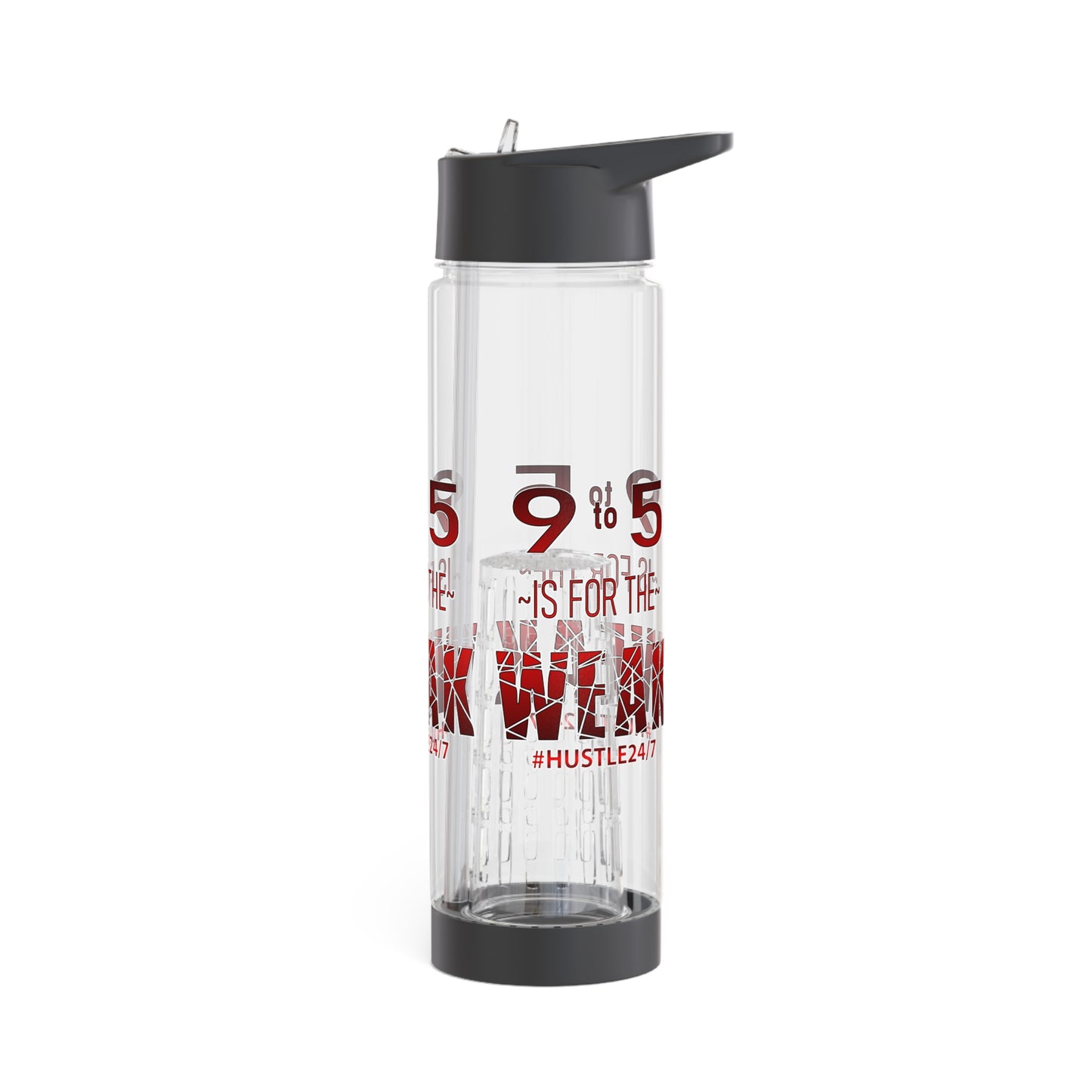 9 to 5-Infuser Water Bottle, 25oz