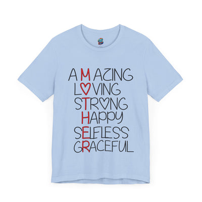 Amazing Mother-Jersey Knit T-Shirt