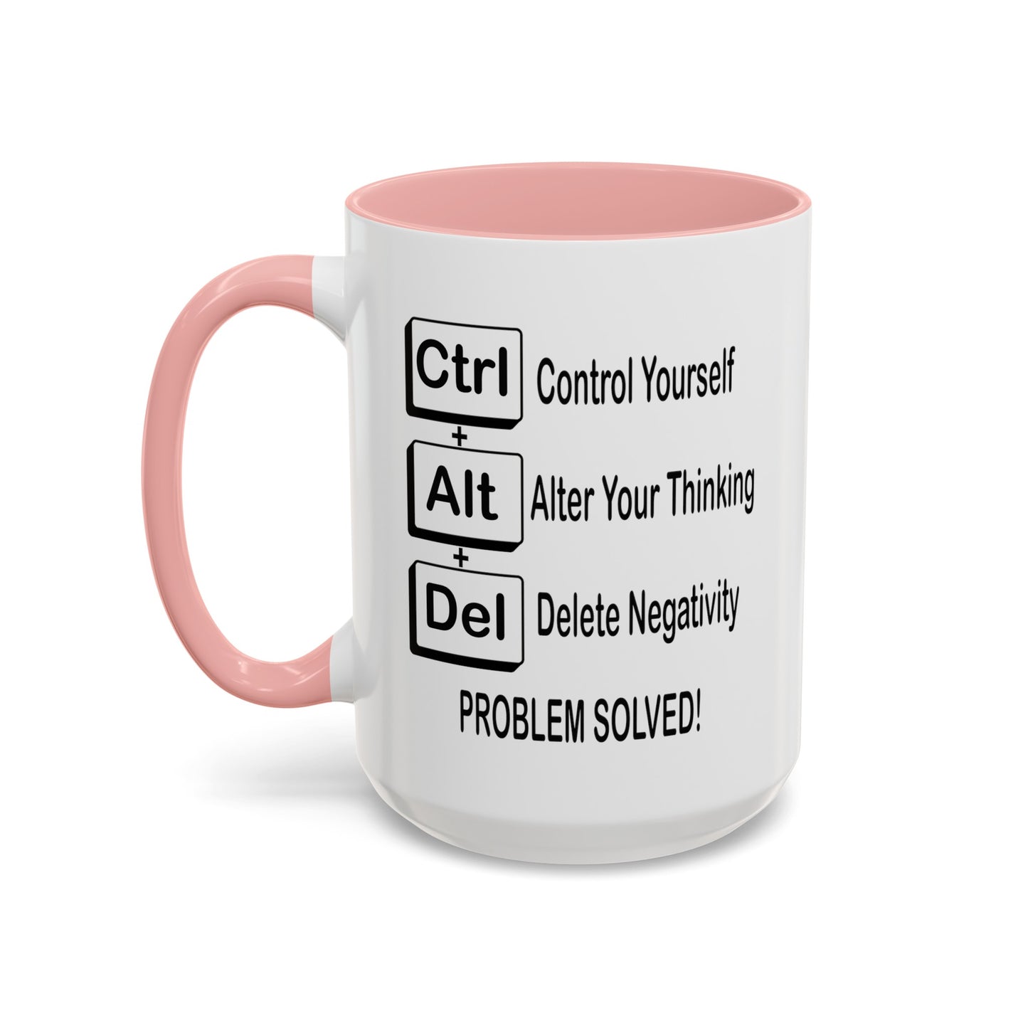 Ctrl-Alt-Del-Accent Coffee Mug (11, 15oz)