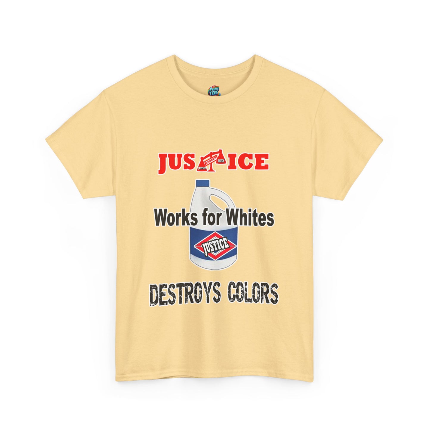 Justice System-Heavy Cotton Classic Tee