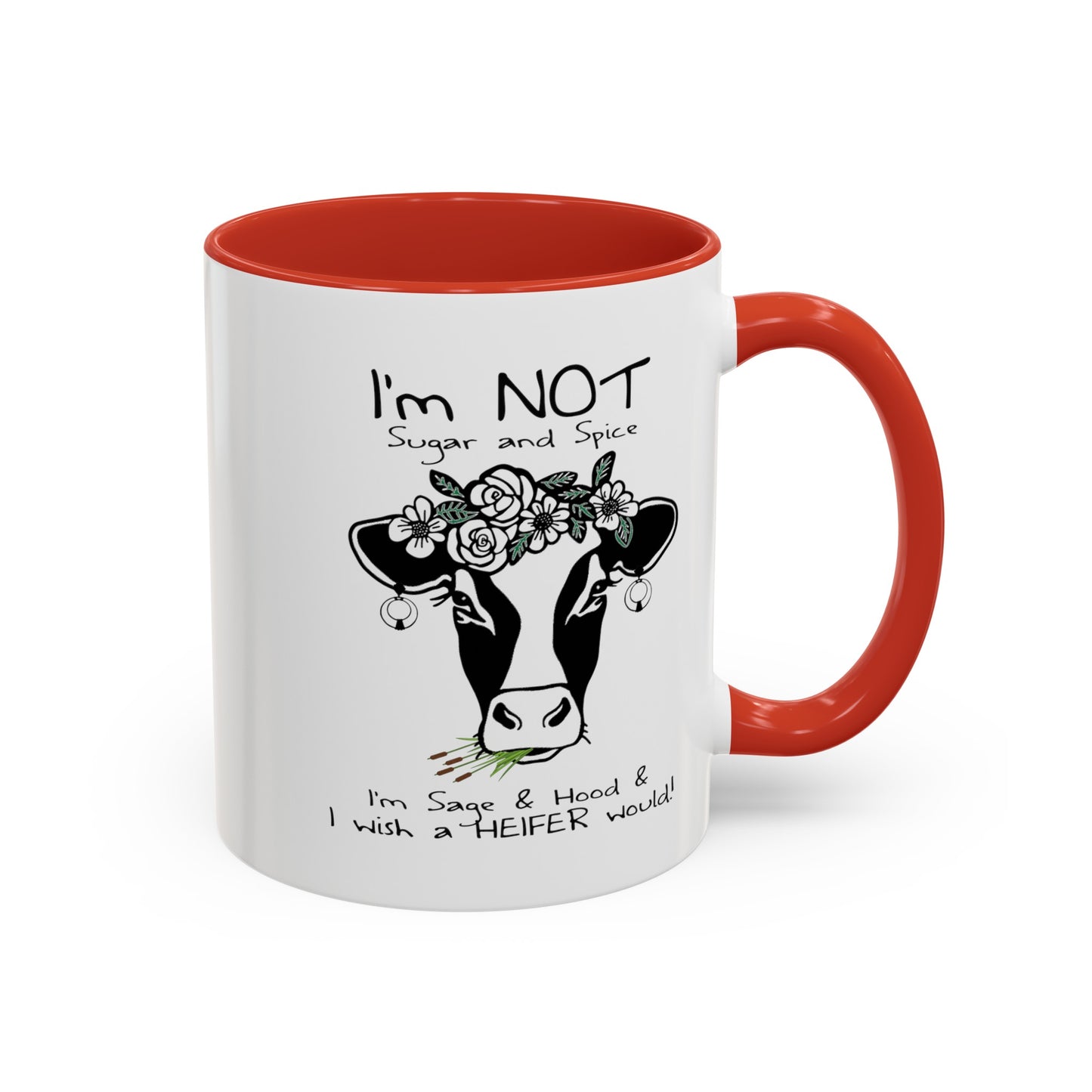 Sage and Hood-Accent Coffee Mug (11, 15oz)