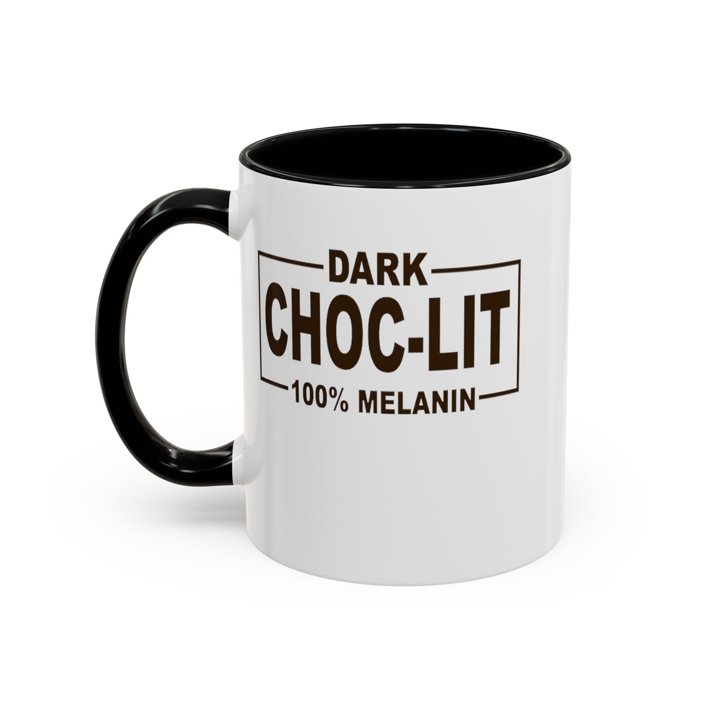 Dark Choc-Lit-Accent Coffee Mug (11, 15oz)