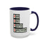Hope Blocks-Accent Coffee Mug (11, 15oz)