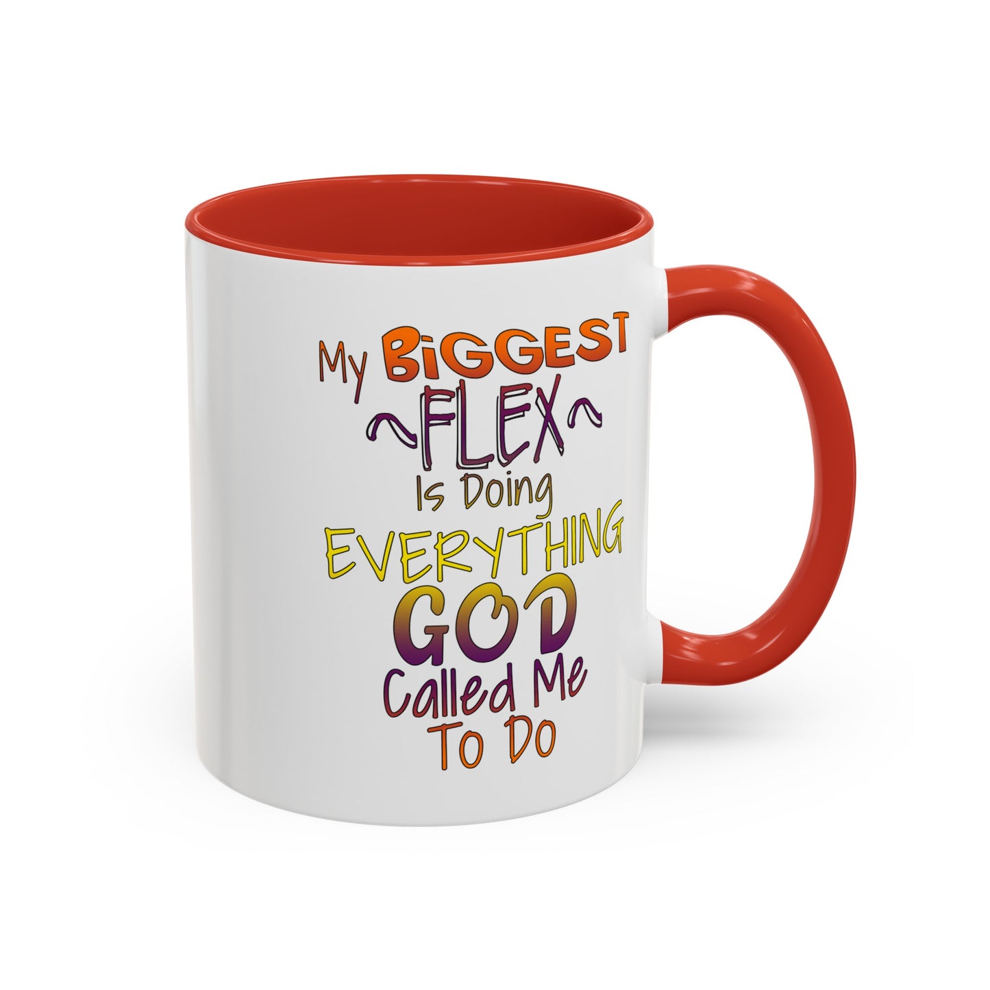 Biggest Flex-Accent Coffee Mug (11, 15oz)