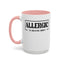 Allergic to Negative Energy-Accent Coffee Mug (11, 15oz)
