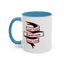 Real Eyes-Accent Coffee Mug (11, 15oz)