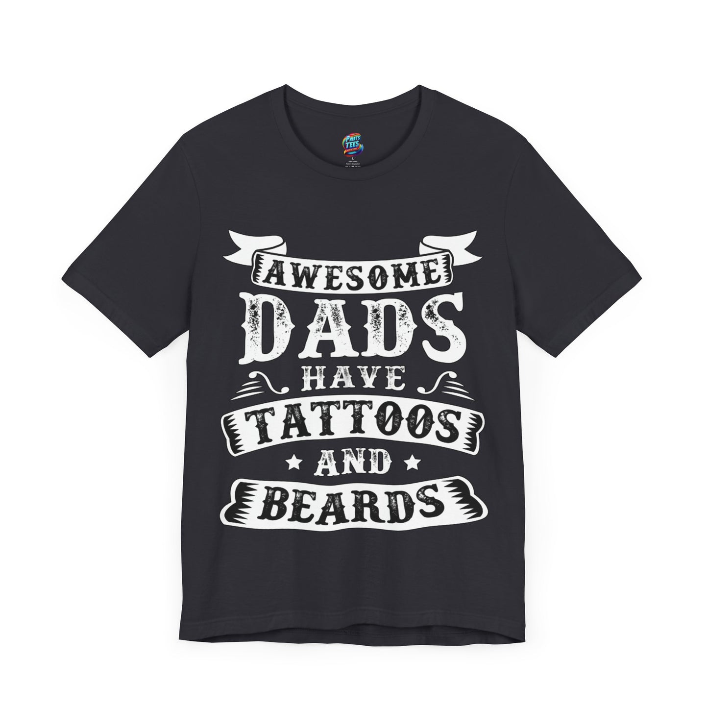 Beards and Tattoos-Jersey Knit T-Shirt
