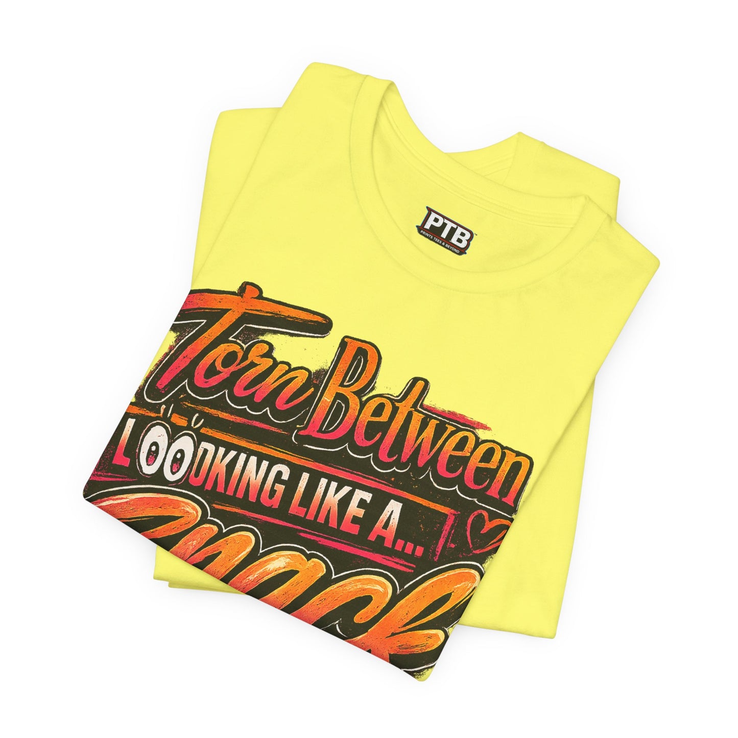 A Snack-Funny Graphic Jersey Knit T-Shirt