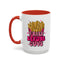 Fries Before Guys-Accent Coffee Mug (11, 15oz)
