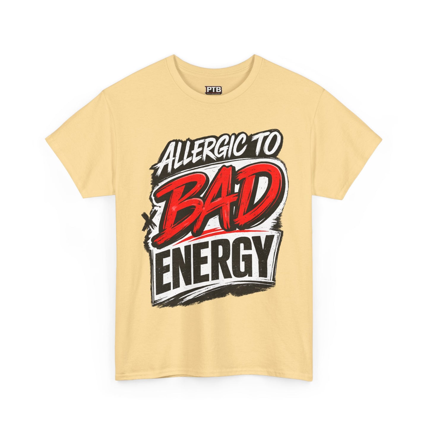 Allergic to Bad Energy-Graphic Classic T-Shirt