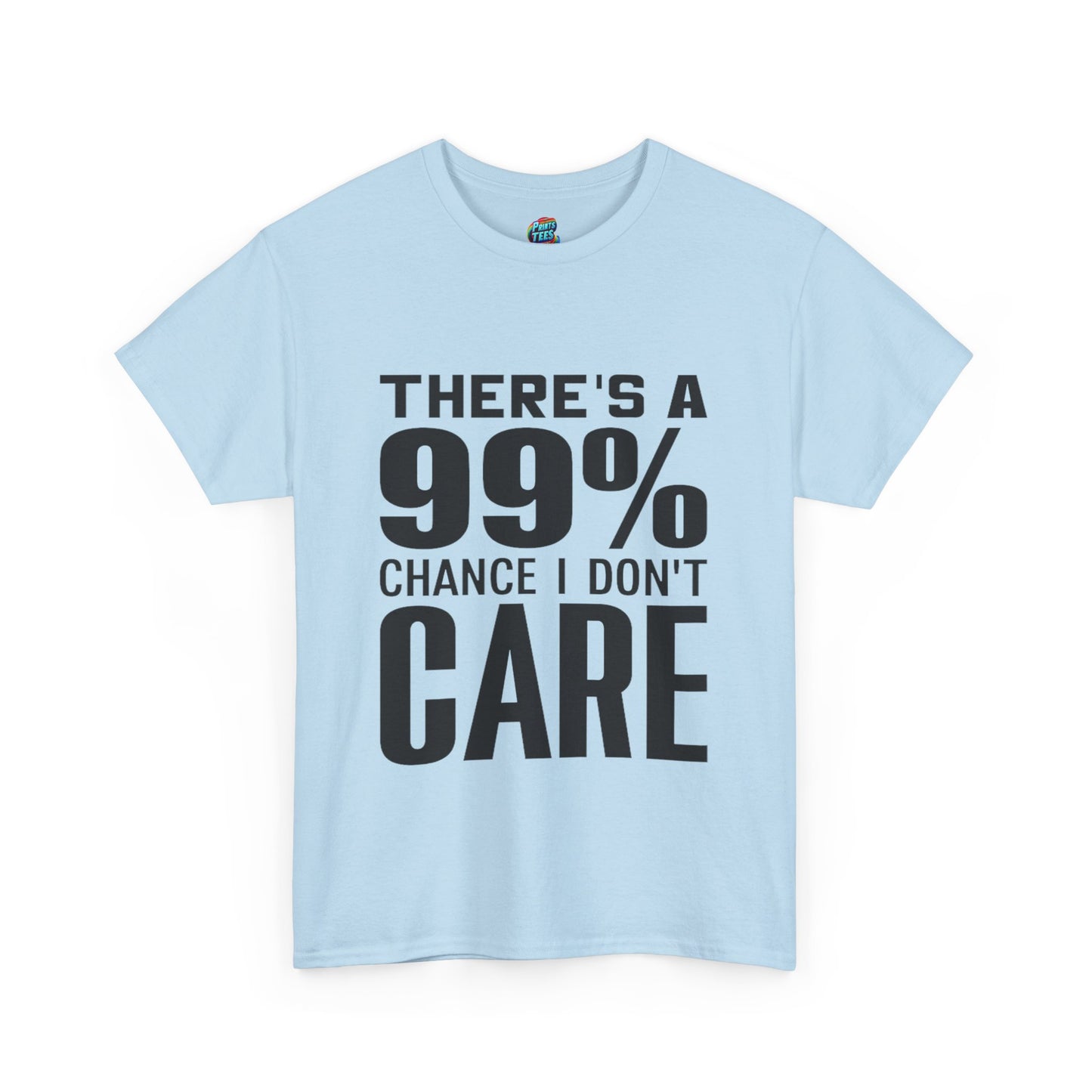 I Don't Care-Heavy Cotton Classic Tee